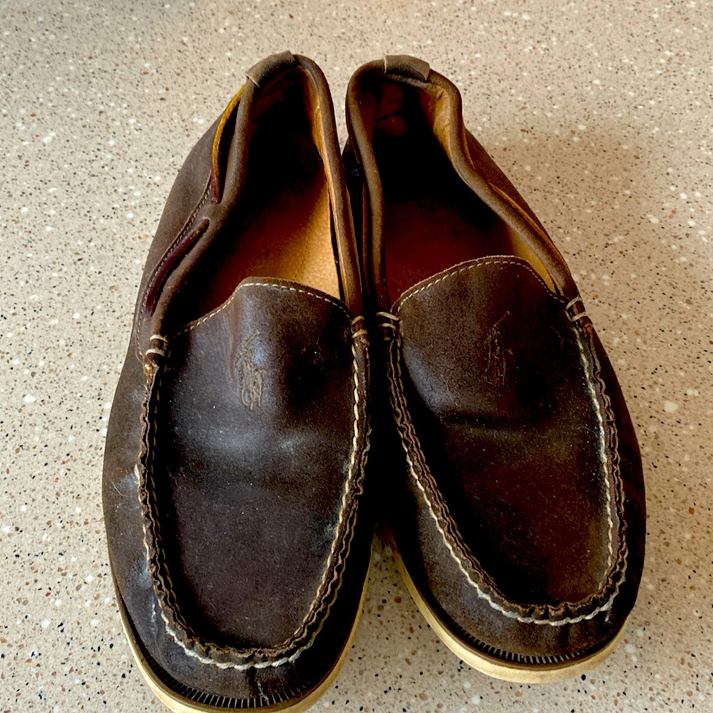 Polo Ralph Lauren’s men’s loafers boat shoes 10  1/2